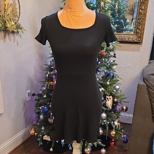 art class Black Mini Dress